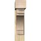 Ekena Millwork Merced Block Rough Sawn Bracket w/ Offset Brace, Douglas Fir, 8"W x 32"D x 32"H BKT0806X32X32MRC05RDF - alternate 3